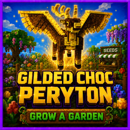 Gilded choc peryton - 🦌,