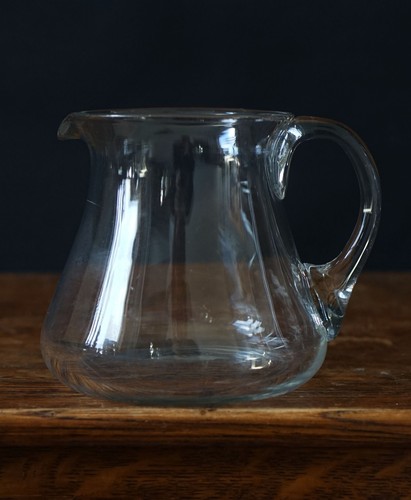 Vintage klarglas kanne krug - vintage,