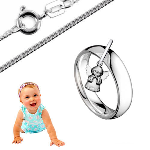 Taufkette,Kinderkette,Taufring