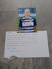 Autogramm michelle büning msv - michelle,