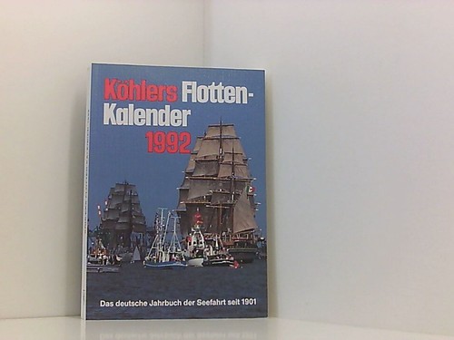 Köhlers flottenkalender 1992 - köhlers,