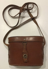 Sehr alte Fernglastasche Leder