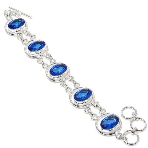 Blauer tansanit edelstein - blauer,