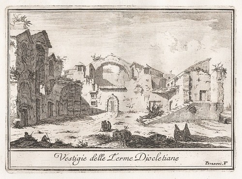 Piranesi roma rome - -, terme