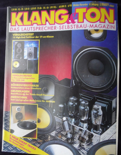 Klang ton audax - 6/93,audax, pro