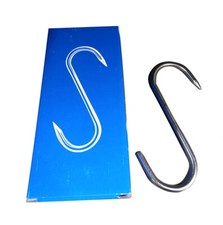 Fleischerhaken/ S Haken/ Räucherhaken/ Edelstahl Haken