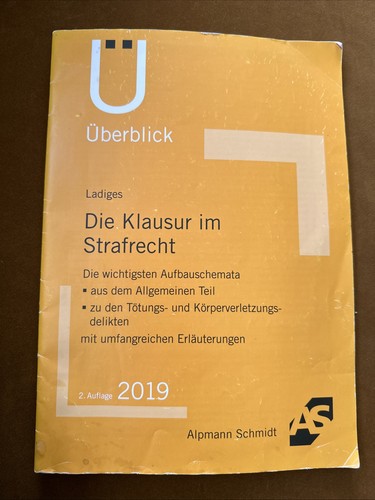 Die klausur strafrecht von - im,