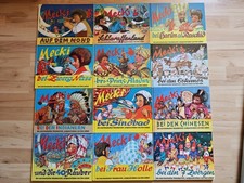 12x Mecki Bücher