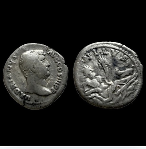 Hadrian denar chr - denar,
