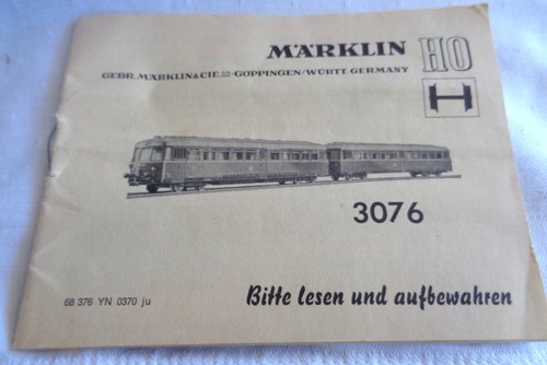 Märklin beschreibung für - märklin,