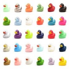 Farbige Schnabels Badeenten