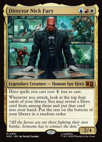 Magic mtg director nick fury - director,