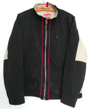 #SE2232# Vintage Volkswagen VW GTI Collection Jacke Gr. M schwarz/weiß *SELTEN*