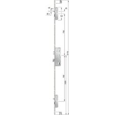KFV Türverschluss Mehrfachverriegelung AS BS 2300 16mm Stulp versch. Dornmaße