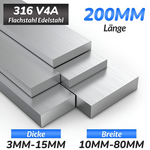 Flachstahl edelstahl v4a - flachstahl,