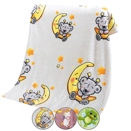 Baby fleecedecke 75x100cm - fleecedecke,