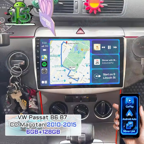 128gb android autoradio - 6+128gb,