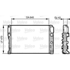 Valeo Motorkühler für
