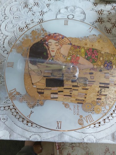 Göbel wanduhr der - wanduhr-der, kuss
