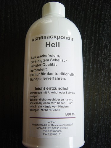 Politur-Schellackpolitur-Balle