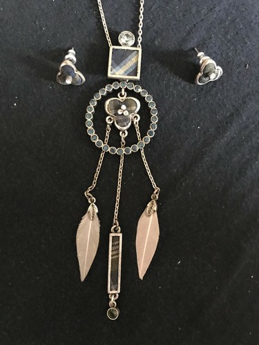 Schmuckset kette ohrringe - +,