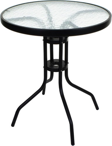 Gartentisch glas metall - glas,