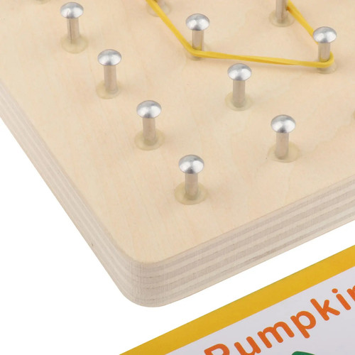 Holz geoboard montessori - geoboard,