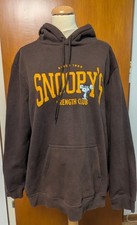Brauner Hoodie, mit Snoopy, H&M , Gr. L