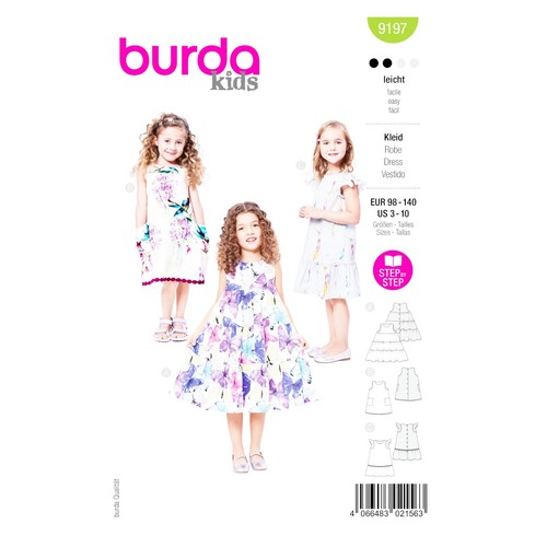Burda kids schnittmuster - burda,