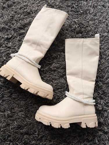 Stylischer warmer stiefel - stylischer,