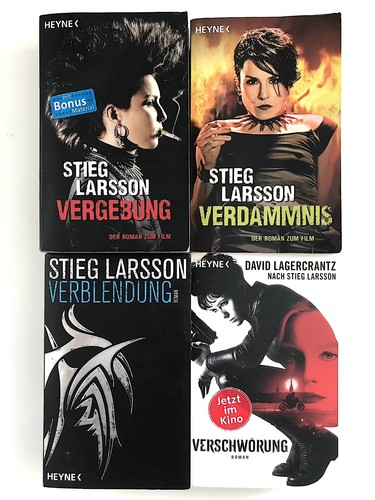 Stieg larsson millennium - 4x,
