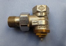 Heimeier Thermostat Ventil Schwerkraft Ein Rohr System DN15 1/2" Eck 2241-02.000