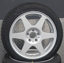 Mercedes W124 Satz Räder Alufelgen Evo Style Sommerreifen 225/45 17 Zoll NEU