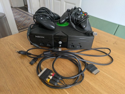 Original xbox konsole - xbox, (2001)