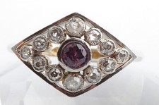 Amethyst Diamant Ring