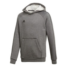 adidas Kinder Core 18 Hoodie Kapuzenpullover dunkelgrau [CV3429]