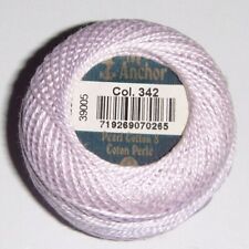 Anchor Perlgarn 8 Farbe 342 Stickgarn Hardanger 10 Gramm