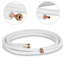 Kältemittelleitung Kupferrohr   1/4" + 3/8" / 1-25m für Split Klimaanlage
