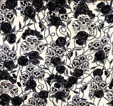 Rose hubble gothic totenkopf - &,