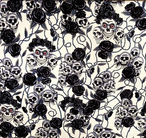 Rose hubble gothic totenkopf - rose,
