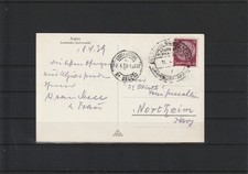 Dt. Reich Postkarte Stempel