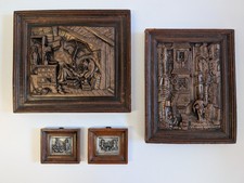 4x Wachsbilder - Wachskunst - Ingrid Hühnlein - Handarbeit