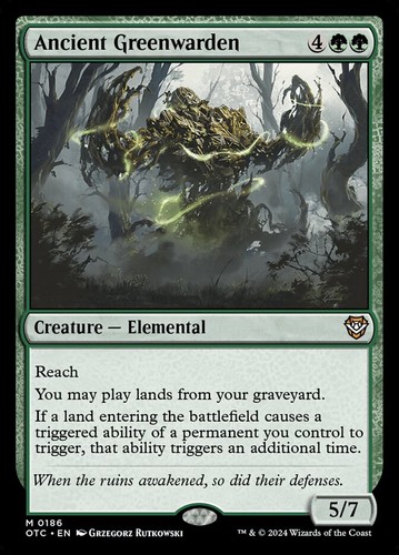 Ancient greenwarden - greenwarden,