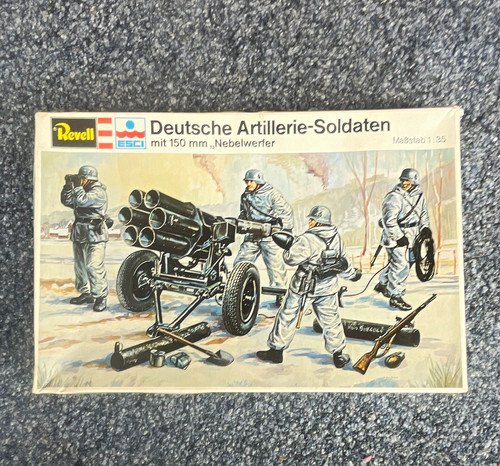 Revell artillerie soldaten - revell, artillerie-soldaten