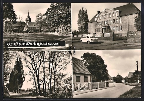 Radegast anhalt - ak,