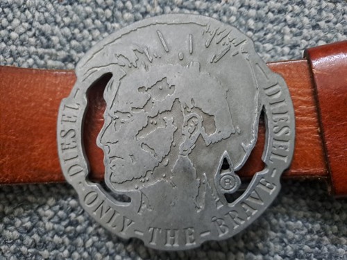 Vintage diesel ledergürtel - vintage,