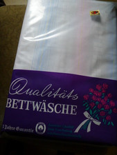 50er Jahre Damast Bettwäsche