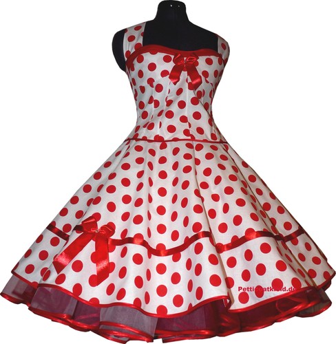 Tanzkleid der 50er - , korsage