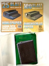 25 x Kohlepapier 100x Durchschlagpapier DIN A4 f. Schreibmaschine, Pauspapier