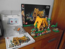 Lego Disney 43242 - Schneewittchen & 7 Zwerge Cottage - 100% vollständig, Anleitung, Karton
